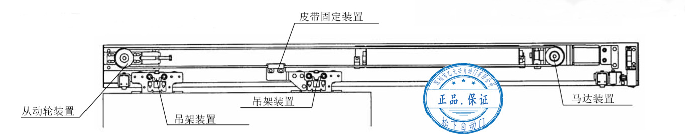 单开麻豆爱爱视频皮带安装结构